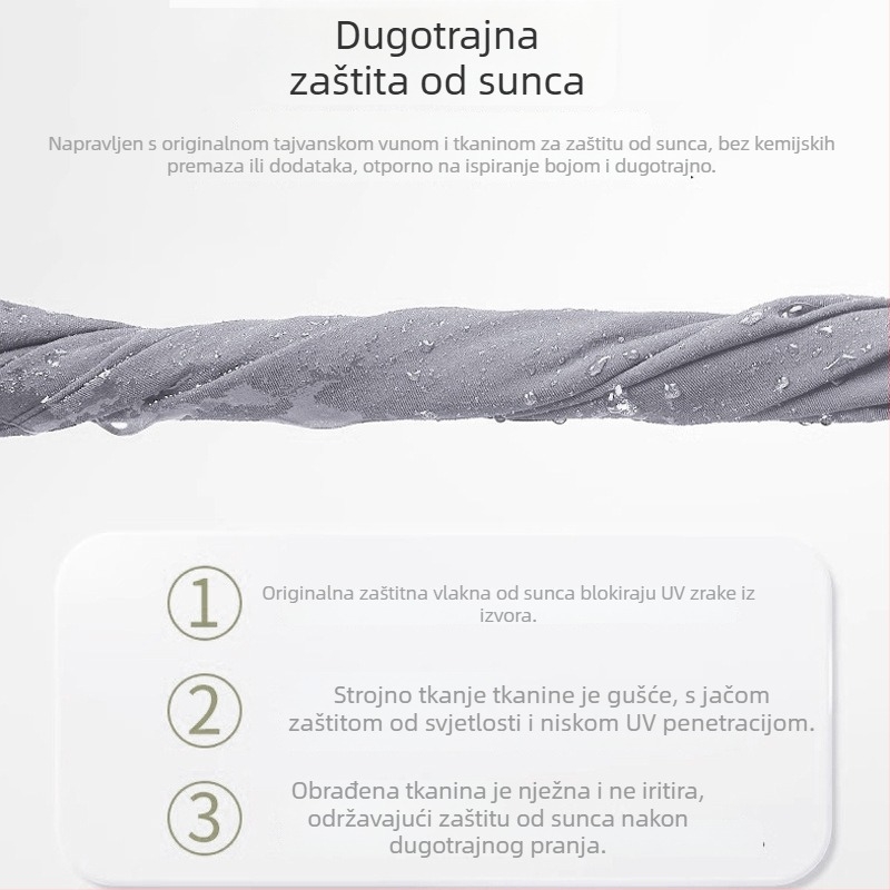 Duga najlon plazna suknja s trakama – UV zaštita, brzo sušenje, prozračna, otporna na prašinu