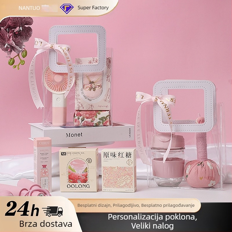 Set suvenir darova s logom za poslovne potrebe | Metalni material • Moderan minimalistički stil • IP: Nide impression