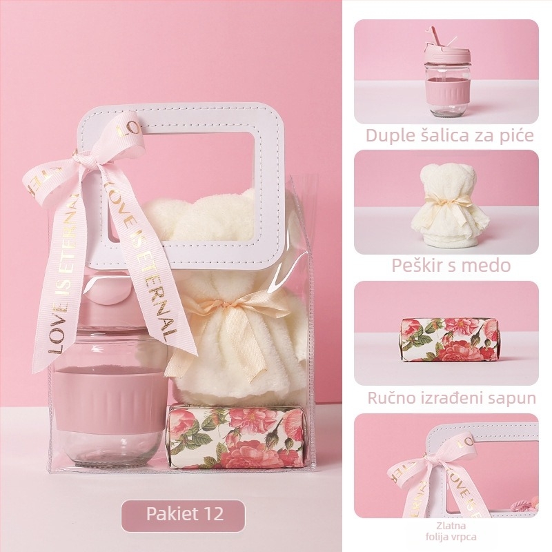 Set suvenir darova s logom za poslovne potrebe | Metalni material • Moderan minimalistički stil • IP: Nide impression