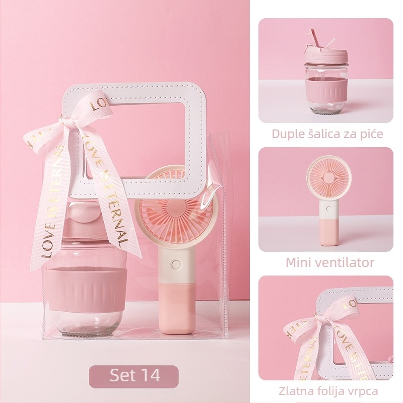 Set suvenir darova s logom za poslovne potrebe | Metalni material • Moderan minimalistički stil • IP: Nide impression