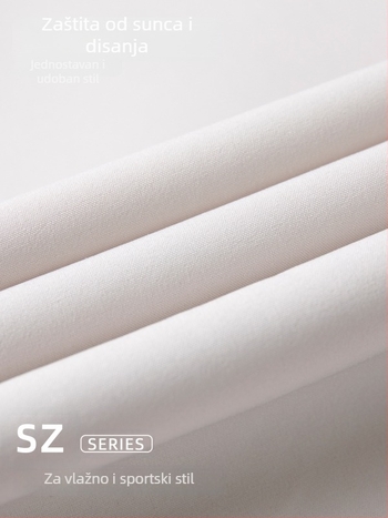 Suknja s akordeonskim plisama, brzo sušenje, UV zaštita, Sz tkanina; 91% poliester + 9% elastan (110 g) ili 82% poliester + 18% elastan (210 g)