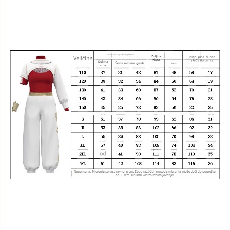 Cosplay kostim: Halloween zombie srednjoškolka Edie za scensku izvedbu, unisex, retro stil. Materijali: Chenille i Spandex, udio 30–50% za svaki. Proljeće 2025. Pogodno za uzrast 18–24.