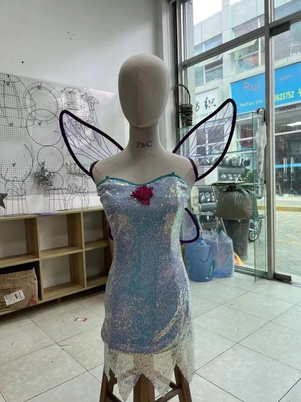 Cosplay haljina s krilima vile i elfova za Božić i Halloween