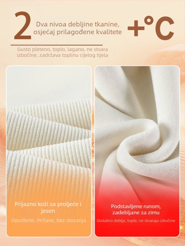 Chenille smeđe ženske hlače sa širokim krojem i flisom, jesen-zima 2025, casual A8204