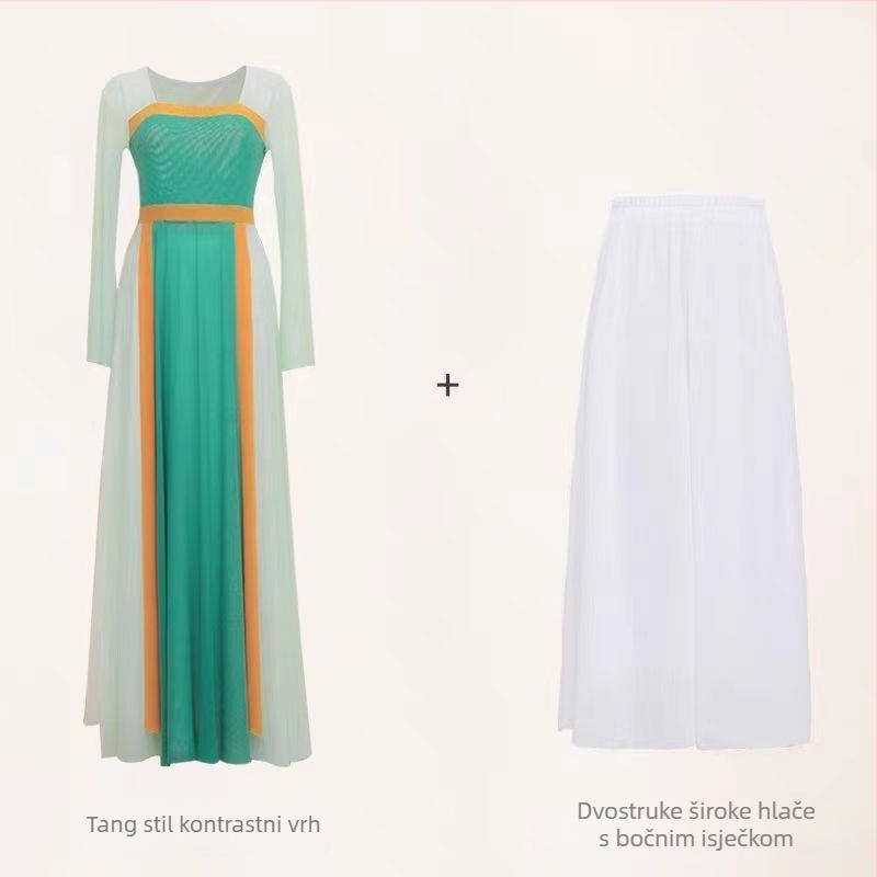 Unisex kostim klasičnog plesa od chenille-spandex tkanine za narodni ples, proljeće 2025