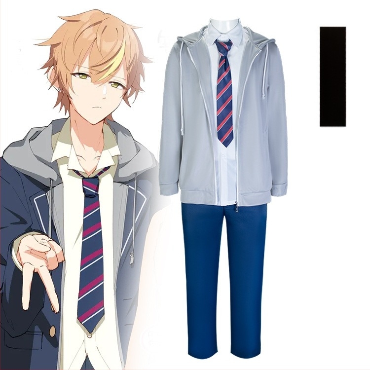 Moyu cosplay kostim za igre anime uloge, unisex sveučilišna uniforma, poliester 50% + 50%, proljeće 2025