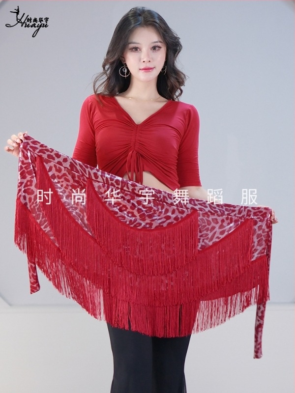 Ženska haljina za latino plesni trening s resicama – Milk Silk + resice, Spandex 30–50%, pozornica odjeća, ljeto 2025