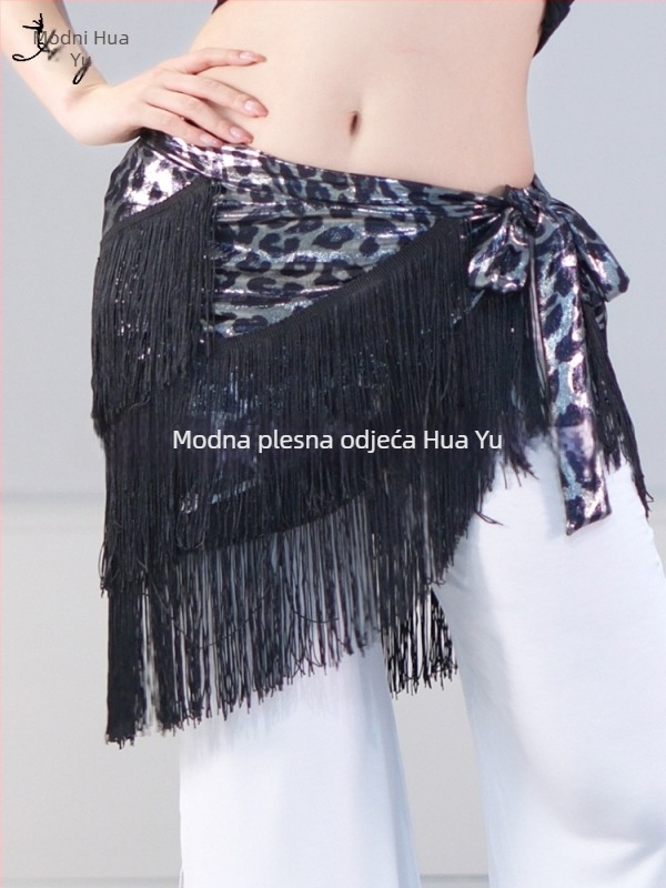 Ženska haljina za latino plesni trening s resicama – Milk Silk + resice, Spandex 30–50%, pozornica odjeća, ljeto 2025