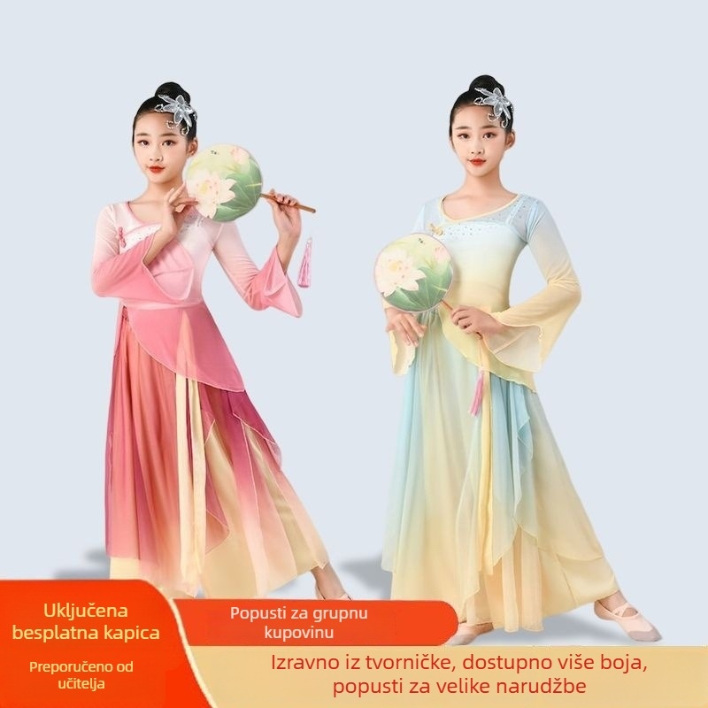 Scensko plesno odijelo — šifon tkanina, svila mulberry, 95% i više, ljeto 2022, za ples stomaka