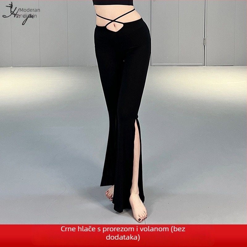 Hlače za belly dance - Modalna tkanina, 50–70% modal vlakana, scensko odijelo za žene 25-29, ljeto 2023