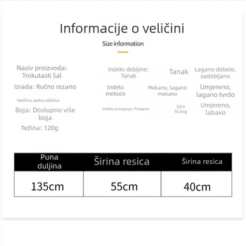 Pojas za trbuh za orijentalni ples s šljokicama i trokutastim šalom za bokove