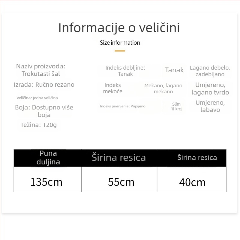 Pojas za trbuh za orijentalni ples s šljokicama i trokutastim šalom za bokove
