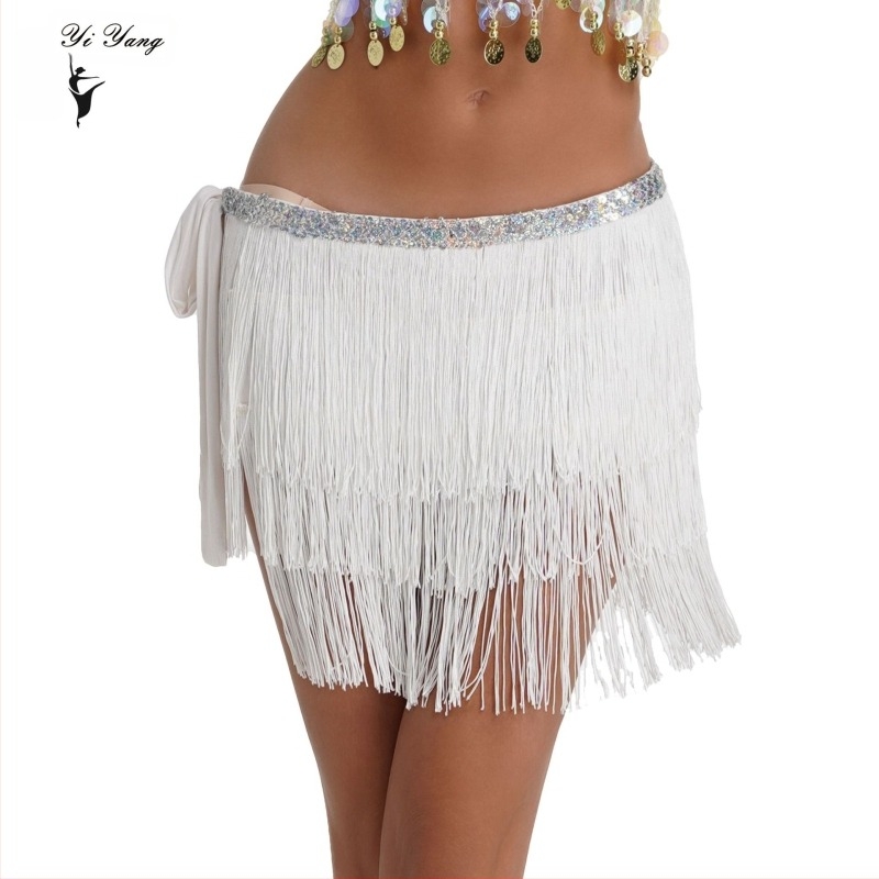 Set pojasa s resicama za Belly Dance i hip šal | Modalno-Poliester tkanina, br. Yiyang, proljeće 2023