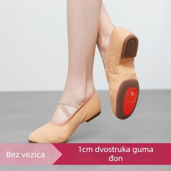Ženske plesne cipele za odrasle – platneni gornji dio, gumena potplata, za vanjsku upotrebu, za ples trbuha, kineski ples i klasični ples