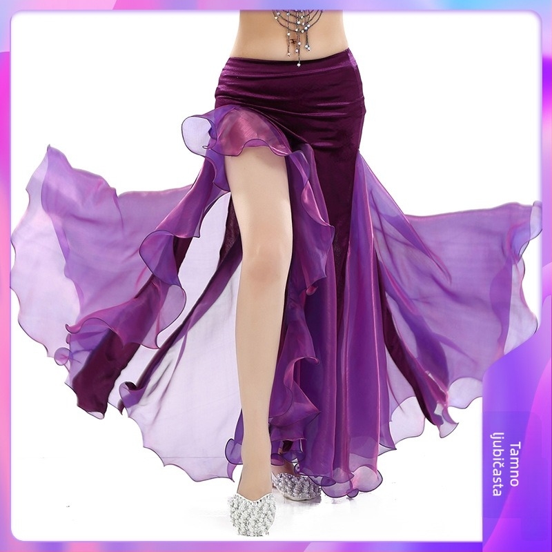 BELLYQUEEN/Dancer – Odjeća za ples Belly Dance, šifon, 100% poliester