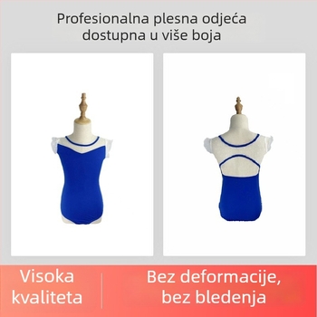 Dječji etnički plesni kostim — pamukana plesna haljina za djevojčice, materijal i podstava 99% pamuk, pogodna za ljeto, proljeće i jesen