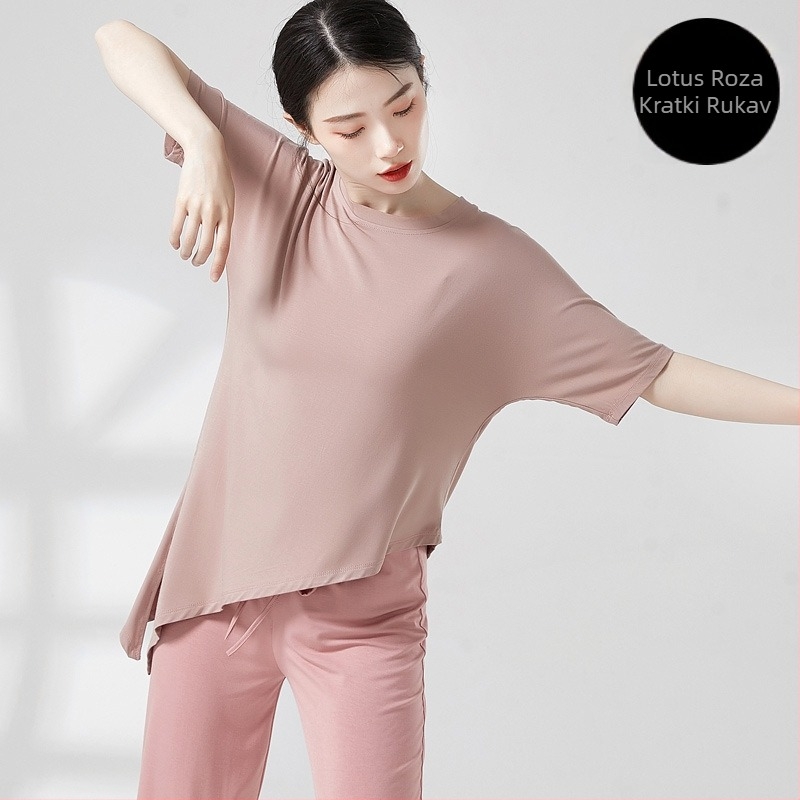 Modni plesni top za žene, sve sezone, materijal rayon modal (viskoza 93%), podstava rayon modal (93%), pogodan za pozornicu, balet, latino ples, folklorni ples i ballroom ples.