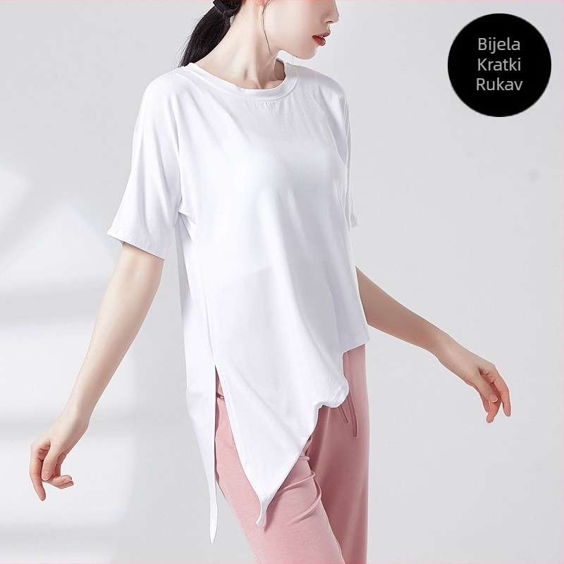 Modni plesni top za žene, sve sezone, materijal rayon modal (viskoza 93%), podstava rayon modal (93%), pogodan za pozornicu, balet, latino ples, folklorni ples i ballroom ples.
