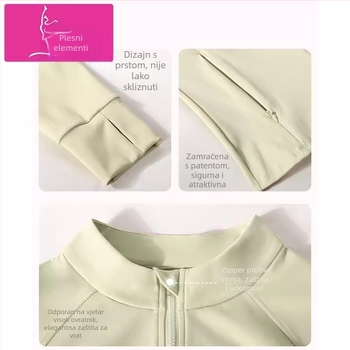 Dječji baletni set odjeće, Derong 100% pamuk, meka obrada tkanine, moderan minimalistički stil, s etiketama