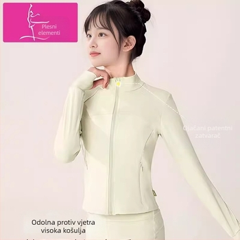 Dječji baletni set odjeće, Derong 100% pamuk, meka obrada tkanine, moderan minimalistički stil, s etiketama