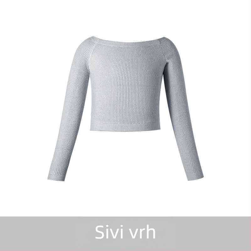 Dječji plesni komplet od pletene tkanine s dugim rukavima, za djevojčice, sve sezone, pamučna tkanina s podstavom od pamuka, 58% pamuk