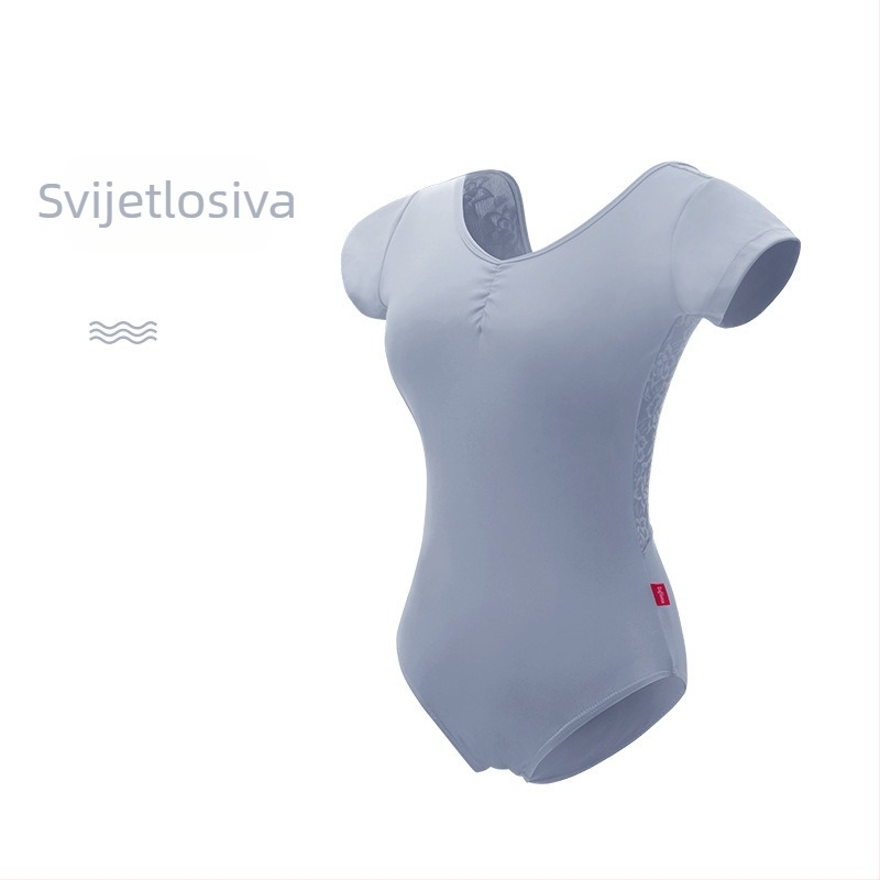 Odrasla žena baletna jedinstveni bodi, najlon materijal 75% s najlonskom podstavom 80%, pogodno za balet i moderni ples