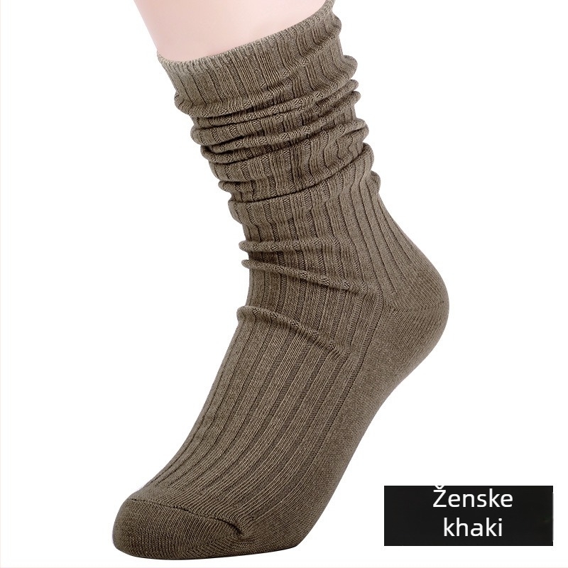 Unisex čarape za ples srednje duljine od pamuka za moderni i džez ples, pleteni materijal; pamuk 75,8%, poliester 21,4%, elastan 2,8%; podstava pamuk; za unutarnju upotrebu