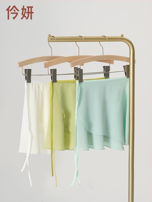 Lingyan Odrasla baletna suknja u jednom komadu – moderni plesni kostim, poliestersko vlakno, 100% poliester, za žene