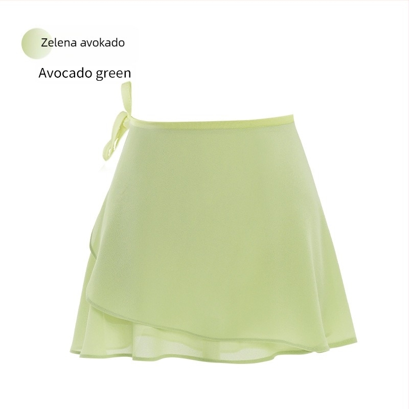 Lingyan Odrasla baletna suknja u jednom komadu – moderni plesni kostim, poliestersko vlakno, 100% poliester, za žene