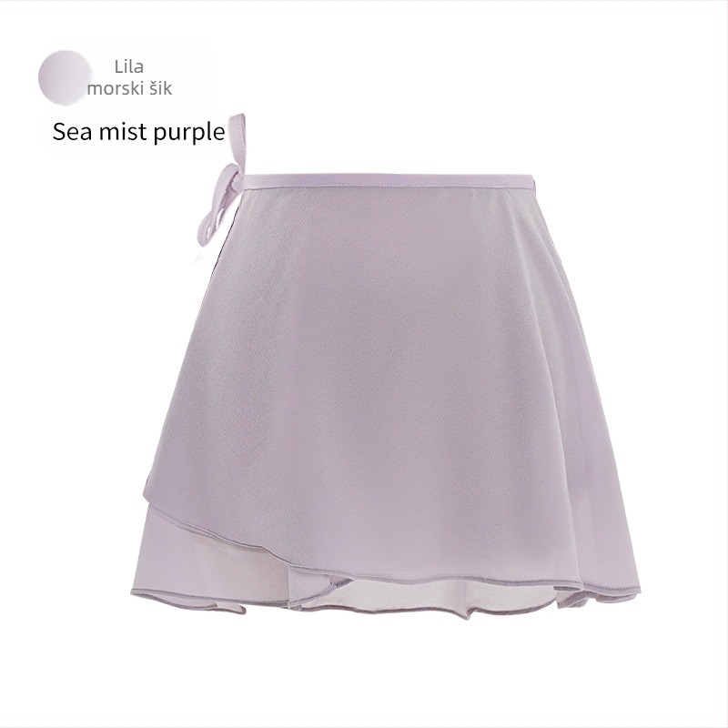 Lingyan Odrasla baletna suknja u jednom komadu – moderni plesni kostim, poliestersko vlakno, 100% poliester, za žene