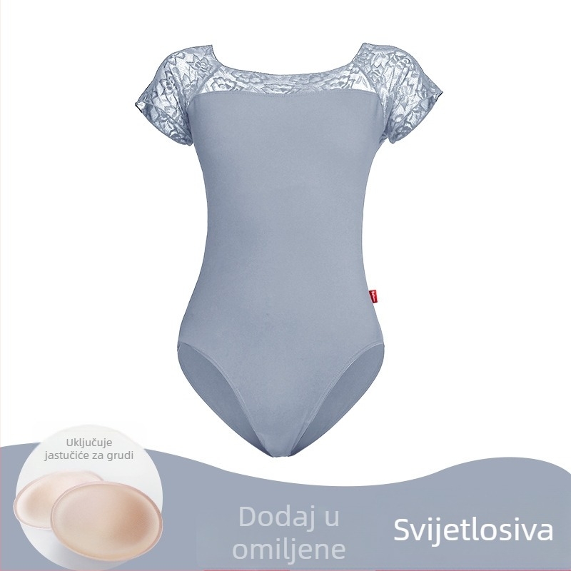 Jednodjelno nylon baletno odjeća za odrasle žene – odjeća za baletni trening, ljeto