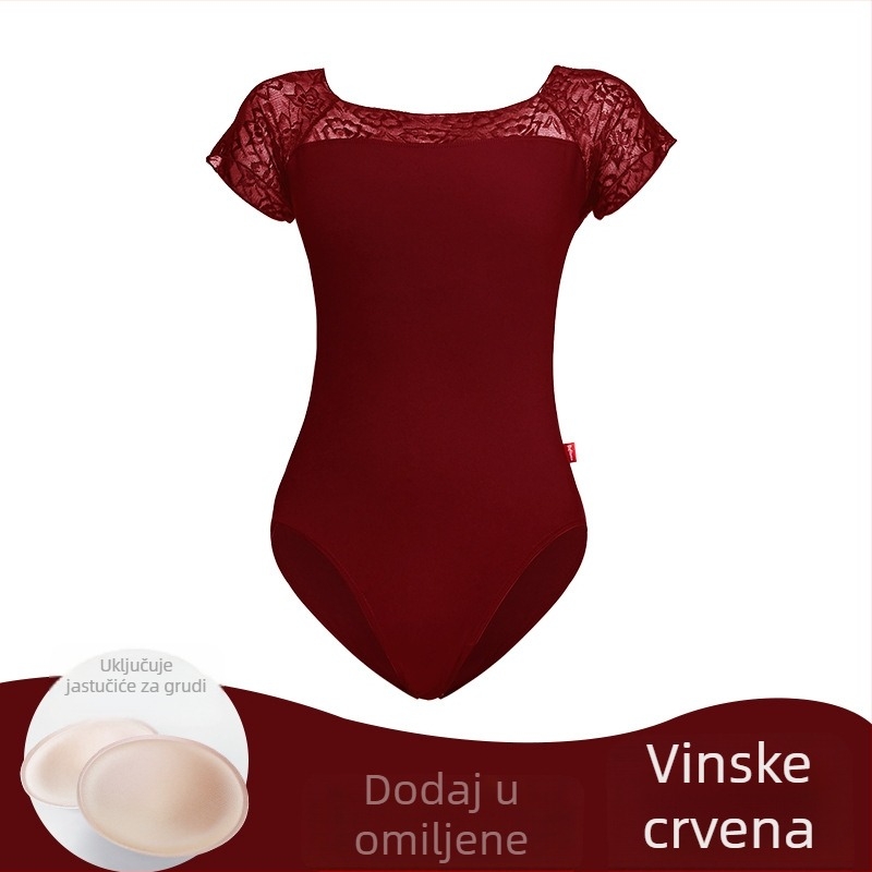 Jednodjelno nylon baletno odjeća za odrasle žene – odjeća za baletni trening, ljeto