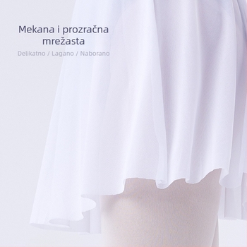 Baletna odjeća za ples, Lycra tkanina, Nylon 95%, za odrasle