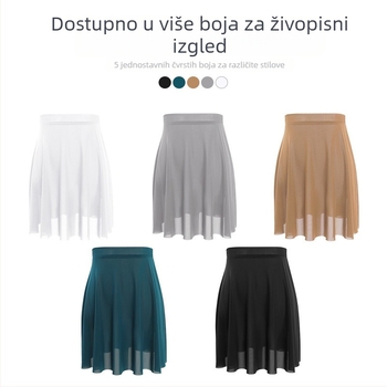 Baletna odjeća za ples, Lycra tkanina, Nylon 95%, za odrasle