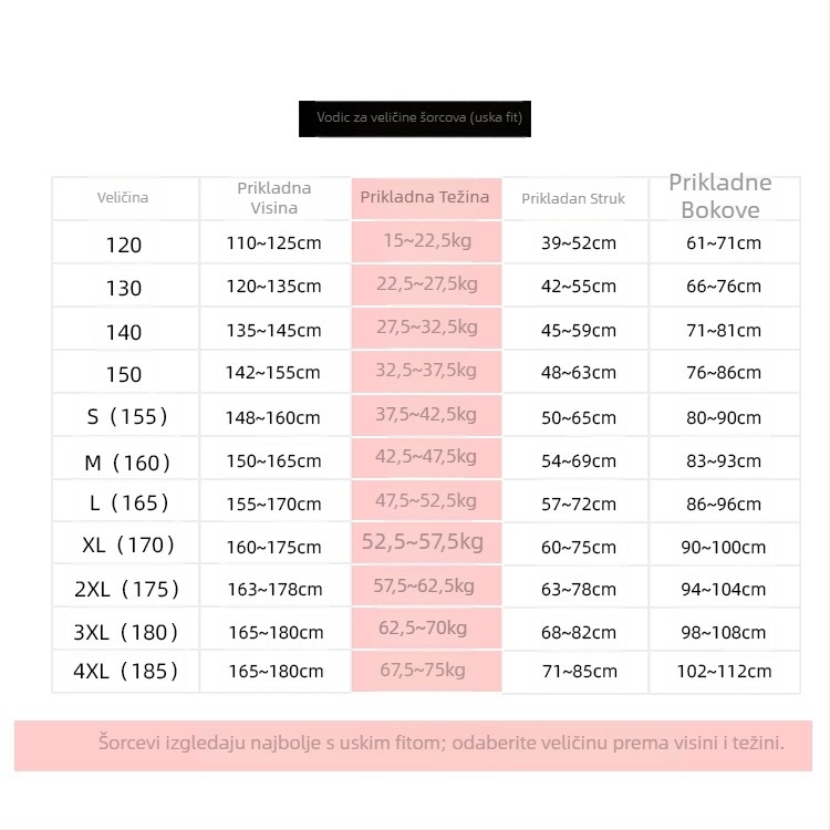 Ženske plesne šorce od pamuka i elastana za narodne plesove, sastav: 92% pamuk, 8% elastan, pogodno za scenu i ulične plesove