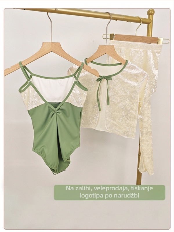 Dječji plesni komplet s trakama za balet, kineski ples i gimnastiku