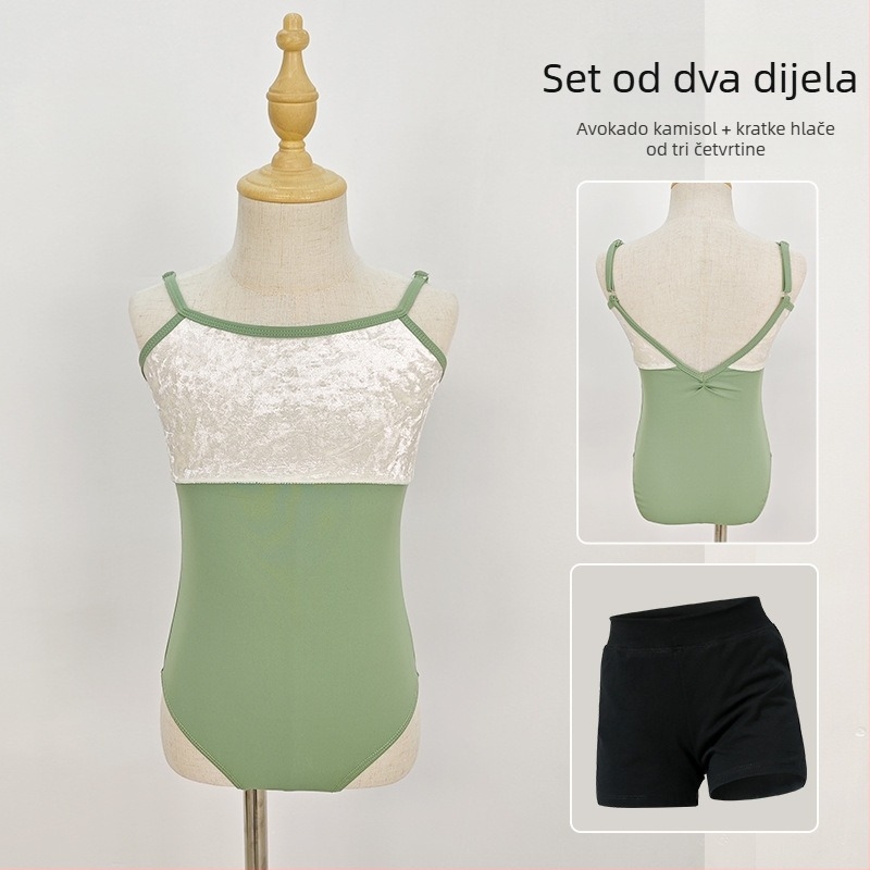 Dječji plesni komplet s trakama za balet, kineski ples i gimnastiku