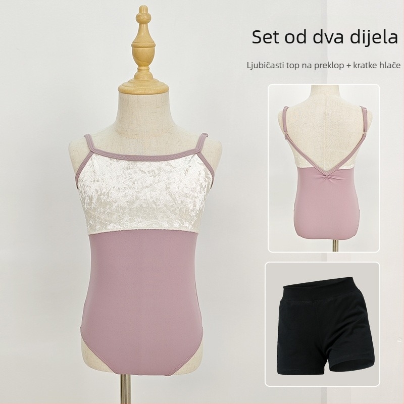 Dječji plesni komplet s trakama za balet, kineski ples i gimnastiku