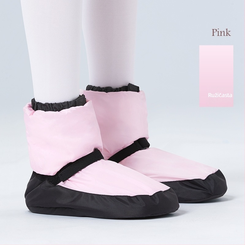 Siran plesne cipele za zimu i jesen – ojačana konstrukcija, PU đon, prozračne, vodootporne, lagane, za balet i moderni ples.