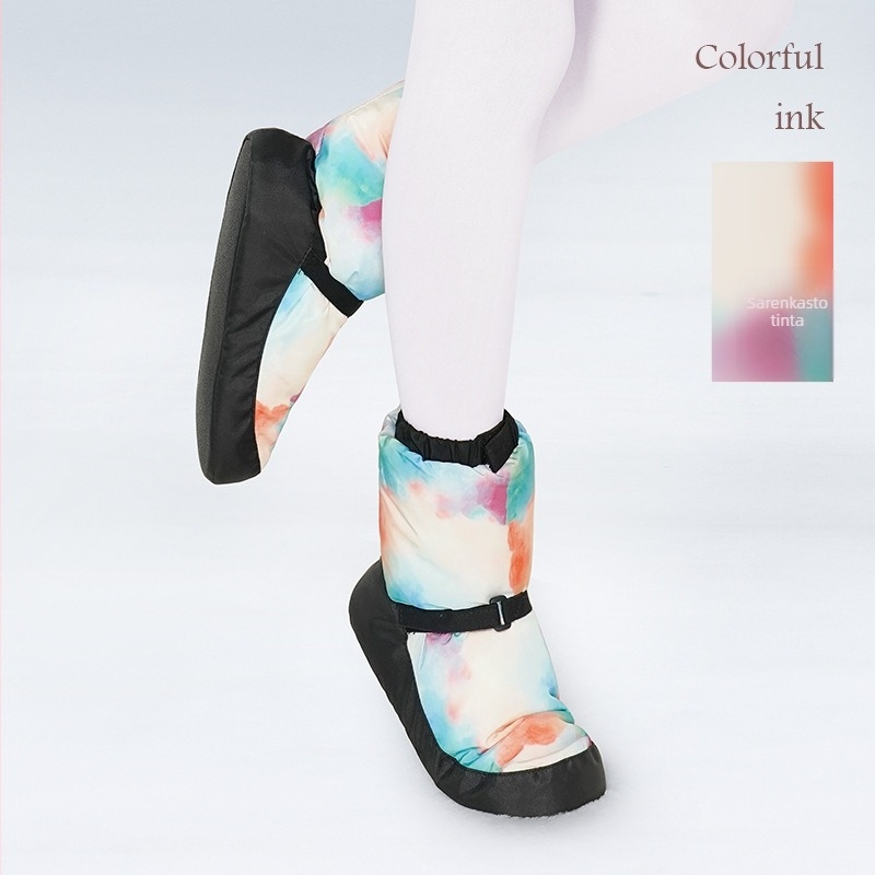 Siran plesne cipele za zimu i jesen – ojačana konstrukcija, PU đon, prozračne, vodootporne, lagane, za balet i moderni ples.