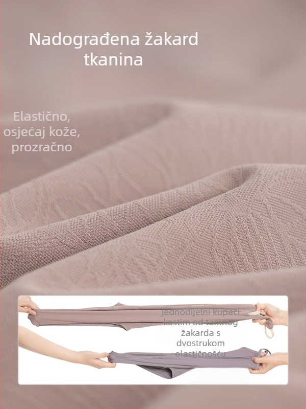 Ženski plesni kostim za odrasle: moderni baletni bodi s jacquard vestom, jednodijelni gimnastički kostim, najlon 68% / spandeks 32%