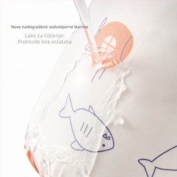 Dječje vodootporne navlake za ruke s karikaturnim uzorkom, najlon materijal, korejski stil, za dob 1–8 godina, dvije pare