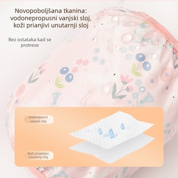 Dječji zaštitni rukavi – vodootporni za jesen-zimu, za uzrast 1–3 godine, poliester, karikatura uzorak