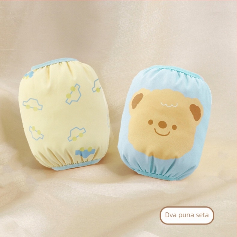 Dječji zaštitni rukavi – vodootporni za jesen-zimu, za uzrast 1–3 godine, poliester, karikatura uzorak