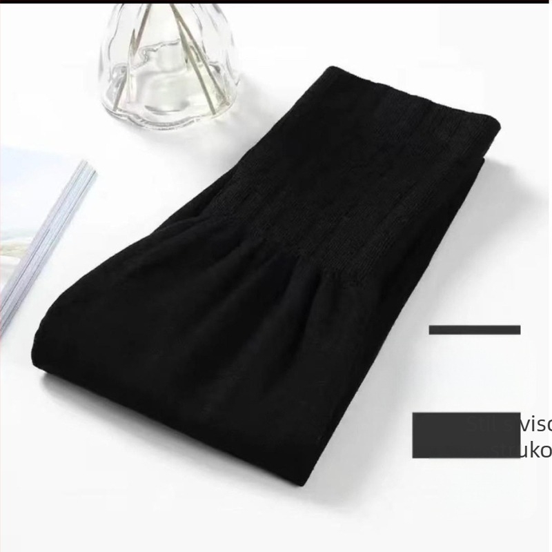 Leggins od modala s visokim stupnjem elastičnosti, uski kroj, topli, jednobojni (Modal 50–70%, Poliester 30–50%)