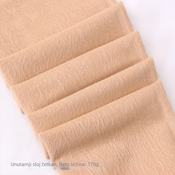 Integrirane čarape-leggings | Materijal: najlon + spandeks | Uzorak: jednobojan | Debljina: srednja | Dobna skupina: mladi (18–40 godina)