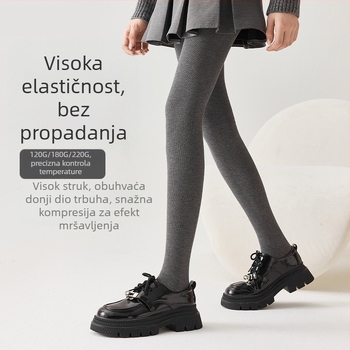 Ženski legingi od viskoze s debelim materijalom – topli, oblikuju tijelo
