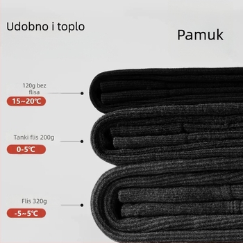 Ženski debeli pamučni tajci s fleesom iznutra, topli, oblikuju tijelo, podižu zadnjicu, prekriveni stopala