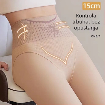 Pantyhose s cvjetnim uzorkom – vila, flis podstava, visokim strukom za oblikovanje struka i bokova, prirodan osjećaj kože, za proljeće i jesen