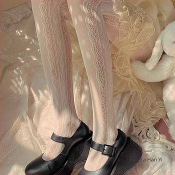 Najlon čarape-leggings, sladak stil, zaštita od sunca; za djevojčice 7–12 godina